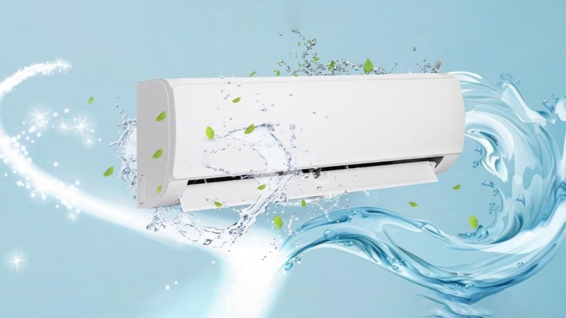 Vệ sinh điều hòa bị chảy nước