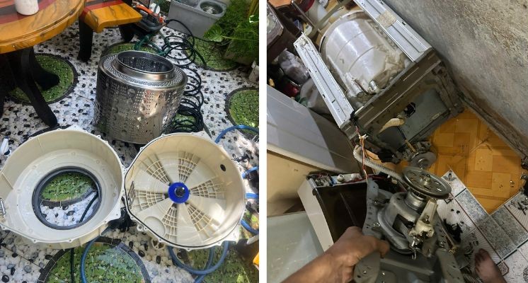 Dịch vụ vệ sinh máy giặt tại nhà