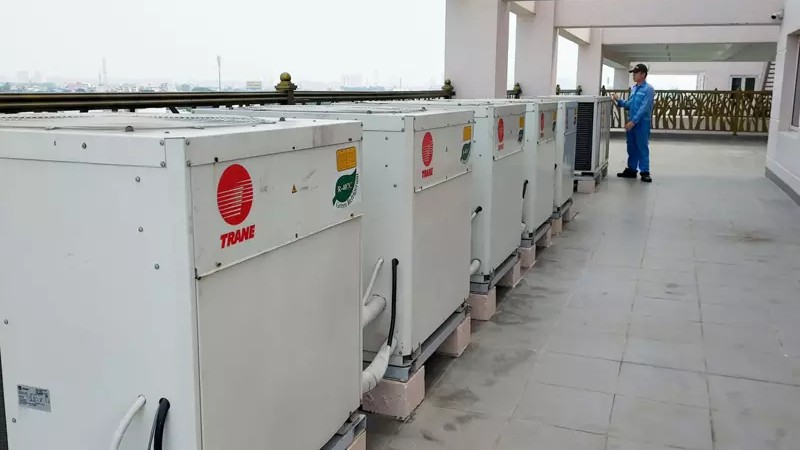 Vệ sinh điều hòa công nghiệp 